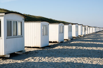 Beautiful coastline in northern Jutland, Denmark, Europe