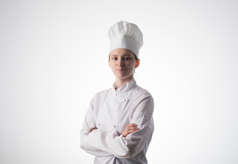 Chef, cook or baker woman