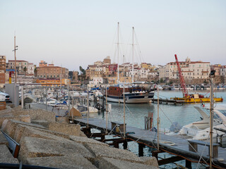 Termoli - Molise - Italy  - The tourist port