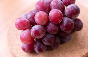 美味しそうなブドウ（巨峰）