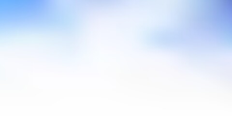 Light blue, yellow vector abstract blur drawing.