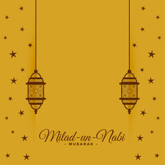 decorative barawafat islamic festival weishes card background