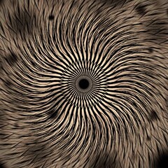 abstrakcja, przestrzeń, koło, motyw, spirala, tekstura © Pawe