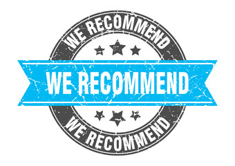 we recommend round stamp with ribbon. label sign