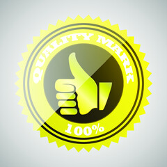 choice sign Premium quality vector.