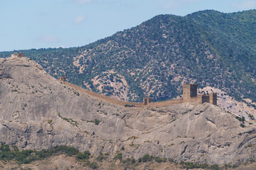 fortress on the mountain