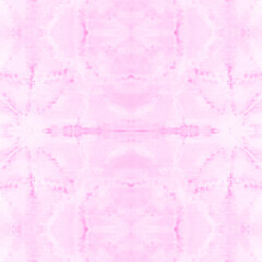 Obraz premium Tie Dye T-Shirt. Purple Chevrons Repeat. Indigo