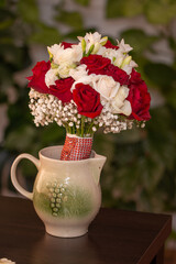 Obraz premium bouquet of roses for the bride