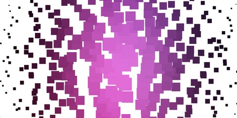 Light Pink vector layout with lines, rectangles. Rectangles with colorful gradient on abstract background. Best design for your ad, poster, banner.