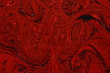 Liquify Swirl Red Color Art Abstract Pattern,Creative design templates for product smartphone web and mobile applications