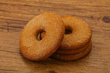 Sweet and crispy ginger cookies