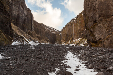 Stakkholtsgjá canyon