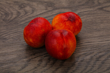 Ripe sweet tasty Nectarine fruit