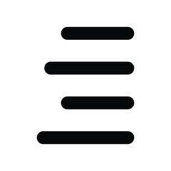 Fototapeta premium Text editor icon vector graphic design