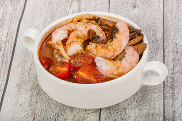 Thai cuisine Tom Yam soup
