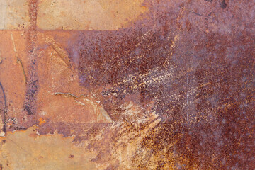 Old Weathered Corrugated Metal Texture	