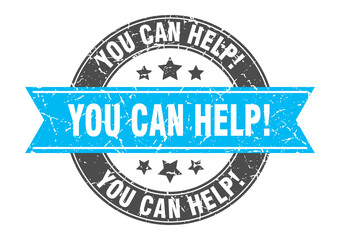 you can help round stamp with ribbon. label sign