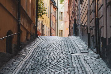 Obraz premium Gamla stan street