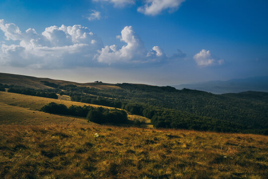landscape in the mountains