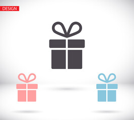 GIFT icon . vector GIFT . illustration GIFT . 10 eps GIFT . simple image GIFT