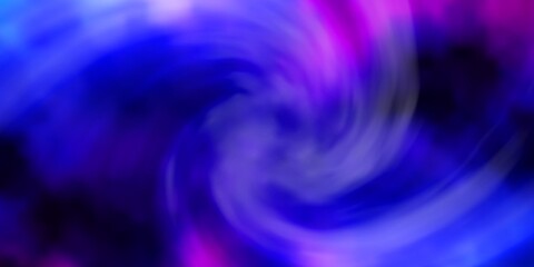 Dark Pink, Blue vector background with clouds. Gradient illustration with colorful sky, clouds. Beautiful layout for uidesign.