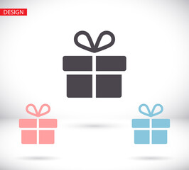GIFT icon . vector GIFT . illustration GIFT . 10 eps GIFT . simple image GIFT