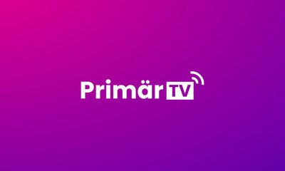 business TV channel logo design,  editable template