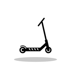 Electric scooter icon in trendy flat style. Eco transport symbol for your web site design, logo, app, UI Vector EPS 10. 