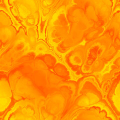 Seamless fractal marble vibrant ornate jpg pattern. High quality illustration. Intense and mysterious energetic seamless surface design. Detailed and vivid glowing marbled pattern.