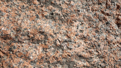 Red granite. Red granite texture. Background with vintage granite surface