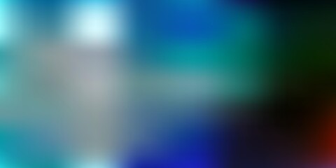 Light blue, green vector blur drawing.