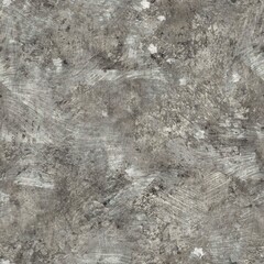 Plakat Seamless Pattern Beige Brown Tan Aged Old Grungy Dirty Design. High quality illustration. Detailed worn messy stained wrinkled tough surface material.