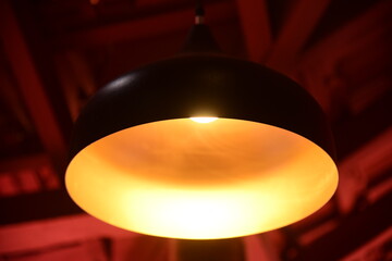 A beautiful picture of a Lamp used as a Light Source in Party Halls and Hotels. 