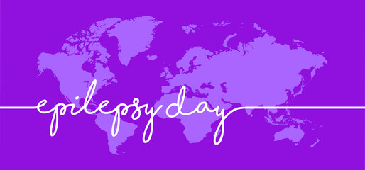 Purple day ribbon or month awareness november or april. World epilepsy day. Alzheimer disease, down, pancreatic cancer, fibromyalgia syndrome against. Vector solidarity ribbons symbol icons. Lupus day