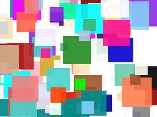 Abstract blue brown green grey orange pink red violet white yell