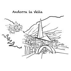 Famous buildings of Andorra la Vella