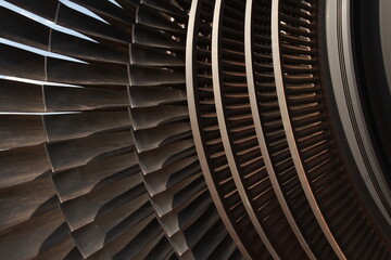 close up of a fan