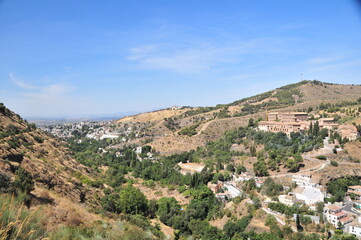 Fototapeta na wymiar Sacromonte Abbey, Granada, Andalusia, Spain