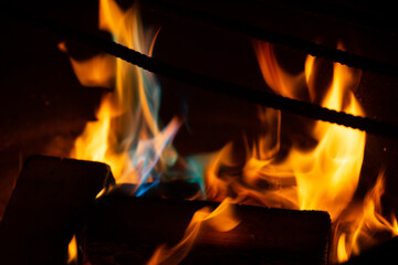 Fototapeta premium Fire 