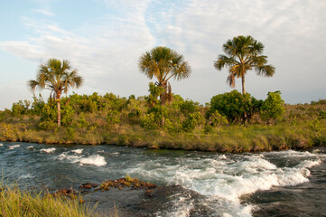 Rio Formoso no Parque Nacional das Emas.