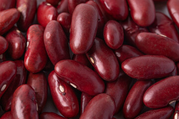red beans close-up for background
