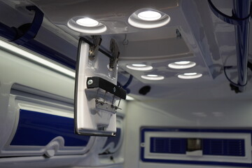 equipment in ambulance car