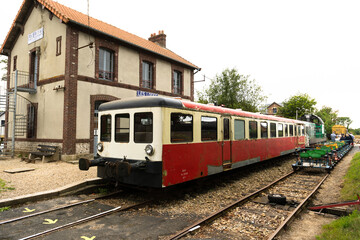 Obraz premium Old passanger train