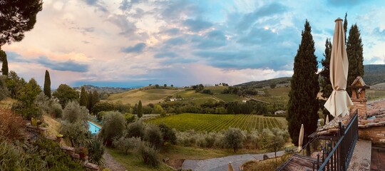Toscana's view