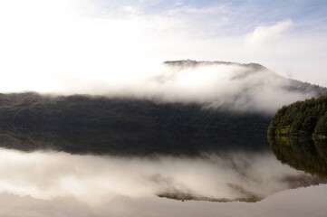fog over the river