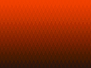 Red geometric background in origami style with gradient. Red vector polygonal rectangles illustration. Bright abstract rhombus mosaic background for design, print, web. Seamless vector.