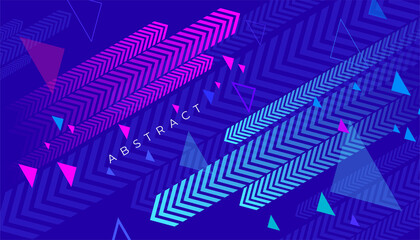 Color geometric gradient, futuristic background.