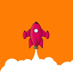 flying rocket design for you