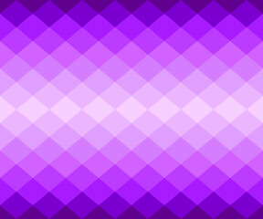 Purple geometric background in origami style with gradient. Purple vector polygonal rectangles illustration. Bright abstract rhombus mosaic background for design, business, print, web.Seamless vector.