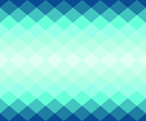 Blue geometric background in origami style with gradient. Blue vector polygonal rectangles illustration. 